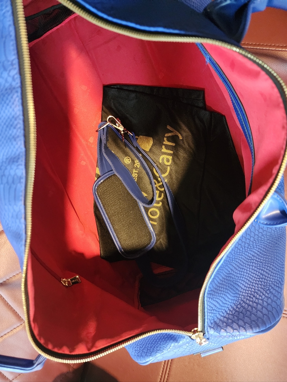 Royal Blue Apollo 1 Luxury Single XL Duffle - Picture 5 of 5